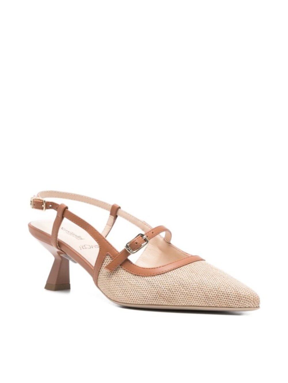 NeroGiardini Slingback Pointed Toe Pumps